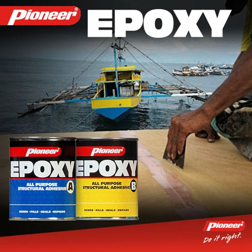 Pioneer All Purpose Epoxy Cans 757g + 669g 1 Pint Set x 12
