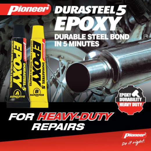 Pioneer Durasteel Five Epoxy 35g Tube Set x 30