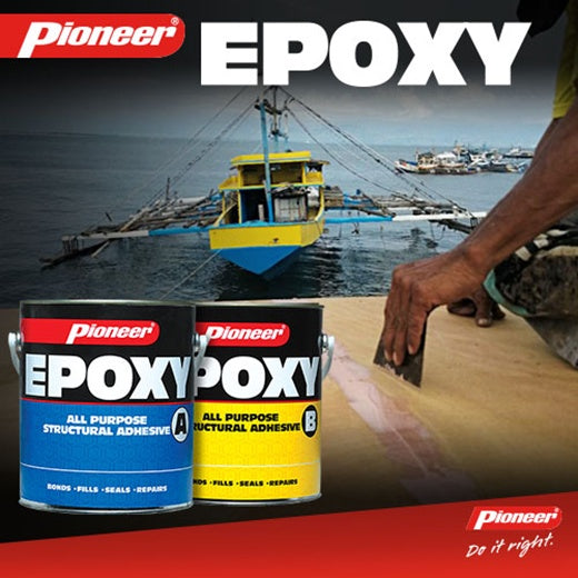 Pioneer All Purpose Epoxy Cans 5.97kg + 5.31kg 1 Gallon Set x 2