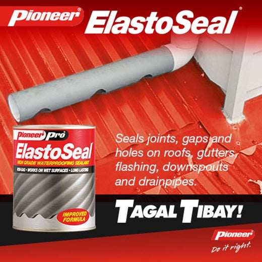 Pioneer Elastoseal High Grade Waterproofing Sealant Cans 1/2 Liter x 24