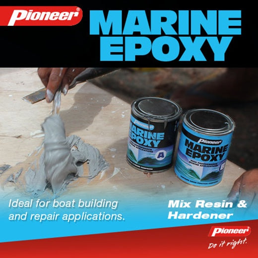 Pioneer Marine Epoxy Cans 364g + 338g 1/2 Pint Set x 24