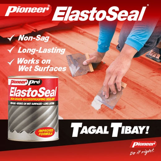 Pioneer Elastoseal High Grade Waterproofing Sealant Cans 1/2 Liter x 24