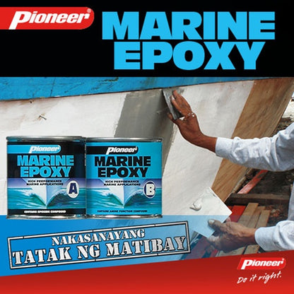 Pioneer Marine Epoxy Cans 364g + 338g 1/2 Pint Set x 24