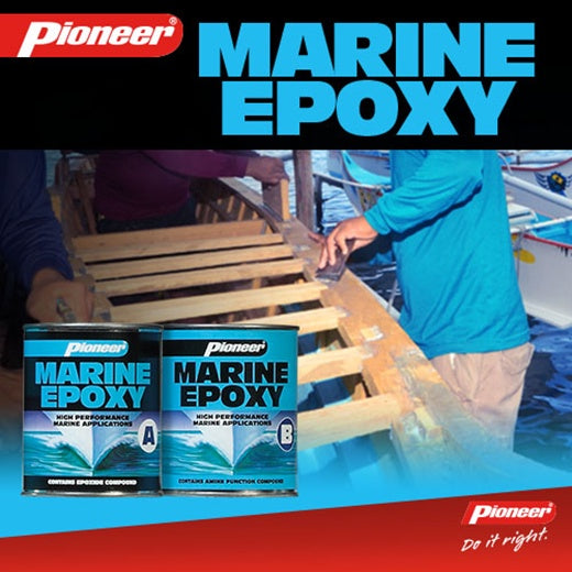 Pioneer Marine Epoxy Cans 727g + 675g 1 Pint Set x 12