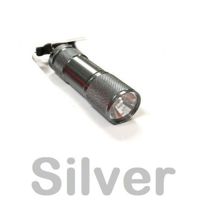 Eveready Compact LED Metal Light Flashlight Torch Flash Light Batteries Included MLHV32