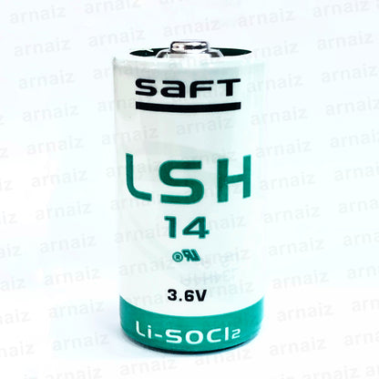 SAFT LSH14 BATTERY C Primary lithium-thionyl chloride 3.6v 5800mah