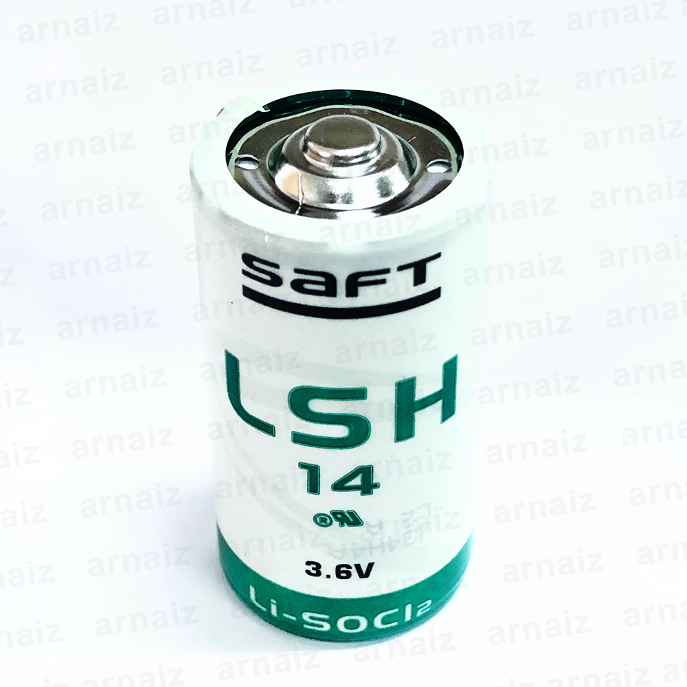 SAFT LSH14 BATTERY C Primary lithium-thionyl chloride 3.6v 5800mah