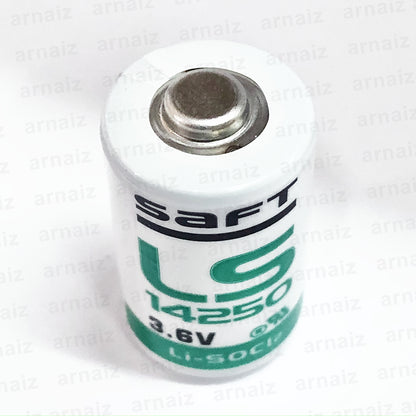 Saft LS14250 3.6v size 1/2AA Lithium Battery - non Rechargeable Batteries Saft 14250 1/2 AA Half AA