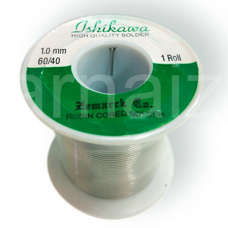 Ishikawa QUICK MELT Soldering Lead 60/40 1.2 1.0 0.8 0.6 Tin Lead Rosin Core Solder Wire Ichikawa