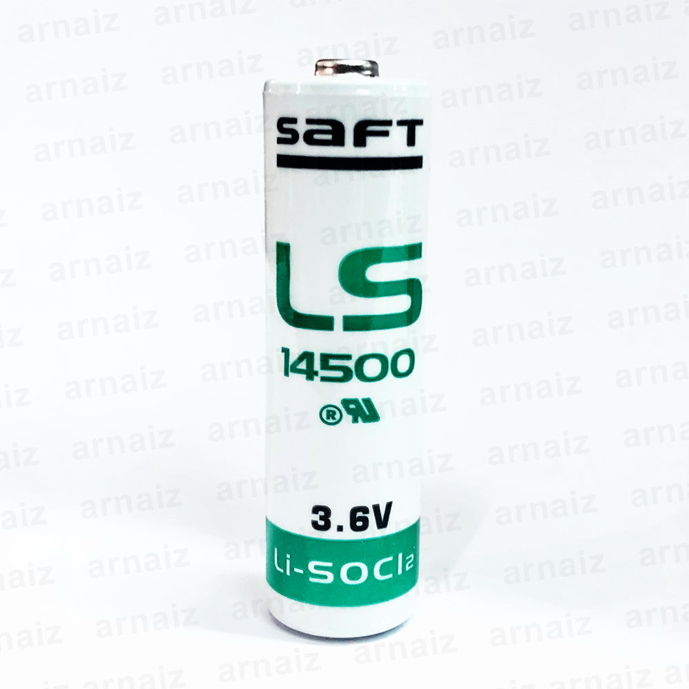 Saft LS14500 3.6v size AA Lithium Battery - non Rechargeable