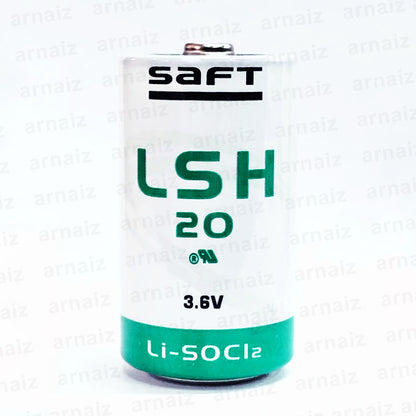 Saft LSH20 3.6v size D Lithium Battery - non Rechargeable