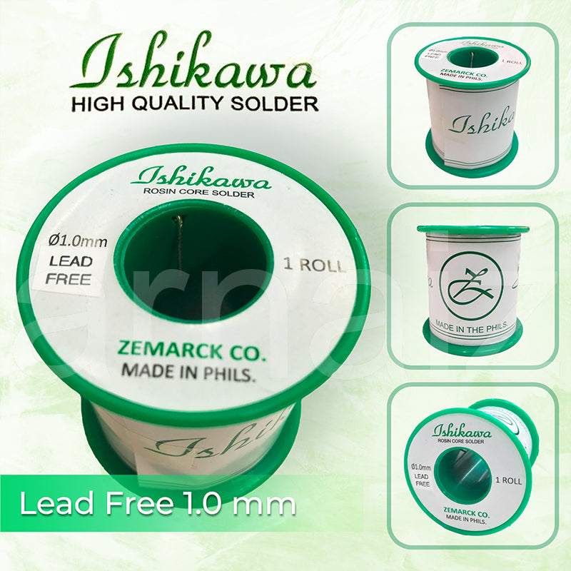 Ishikawa QUICK MELT Soldering Lead 60/40 1.2 1.0 0.8 0.6 Tin Lead Rosin Core Solder Wire Ichikawa