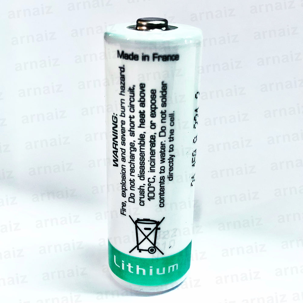 Saft LS17500 3.6v size A Lithium Battery - non Rechargeable