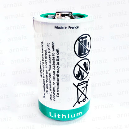 Saft LS33600 3.6v size D Lithium Battery - non Rechargeable