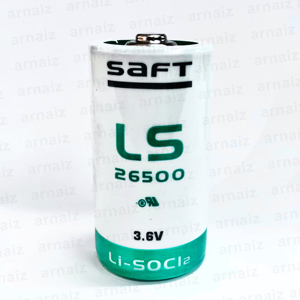 Saft LS26500 3.6v size C Lithium Battery - non Rechargeable