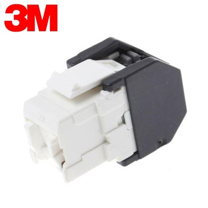 3M Volition Cat5e 8-Way Female Tool-less IO Information Outlet RJ45 Connector Keystone Mount