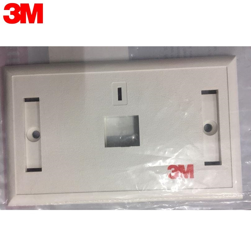 3M RJ-45 Volition U.S. Faceplate face plate panel single port 1-Port IO Information Outlet plate