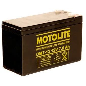 Motolite UPS Battery 12V 7Ah 20hr OM7-12 12 Volts 7 Ampere Rechargeable Back up Battery 12v 7.2Ah