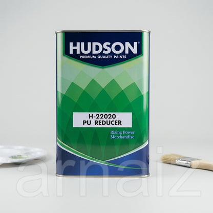 Hudson H-22020 PU Reducer 4L Premium Thinner for Floor Varnish & Paints Pro Quality High Gloss