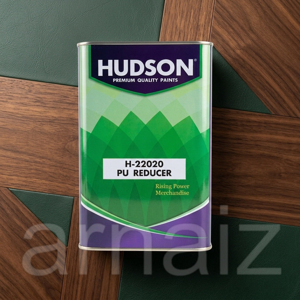 Hudson H-22020 PU Reducer 4L Premium Thinner for Floor Varnish & Paints Pro Quality High Gloss