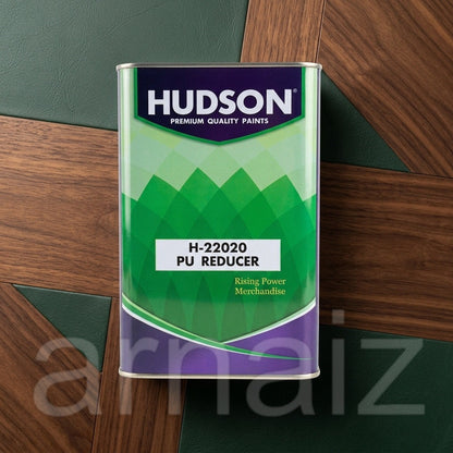 Hudson H-22020 PU Reducer 4L Premium Thinner for Floor Varnish & Paints Pro Quality High Gloss