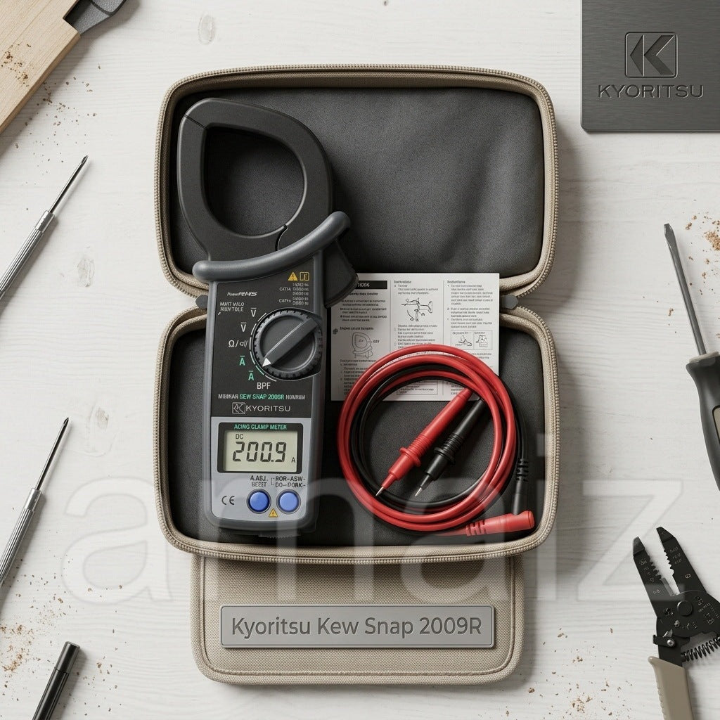 KYORITSU 2009R AC/DC Clamp Meter Digital Multimeter with LCD Display KEW 2009R