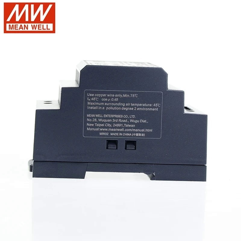 MEAN WELL HDR-60-24 Ultra Slim Step Shape 3SU DIN Rail 60W 24V Power Supply 24 Volt 60 Watt Meanwell