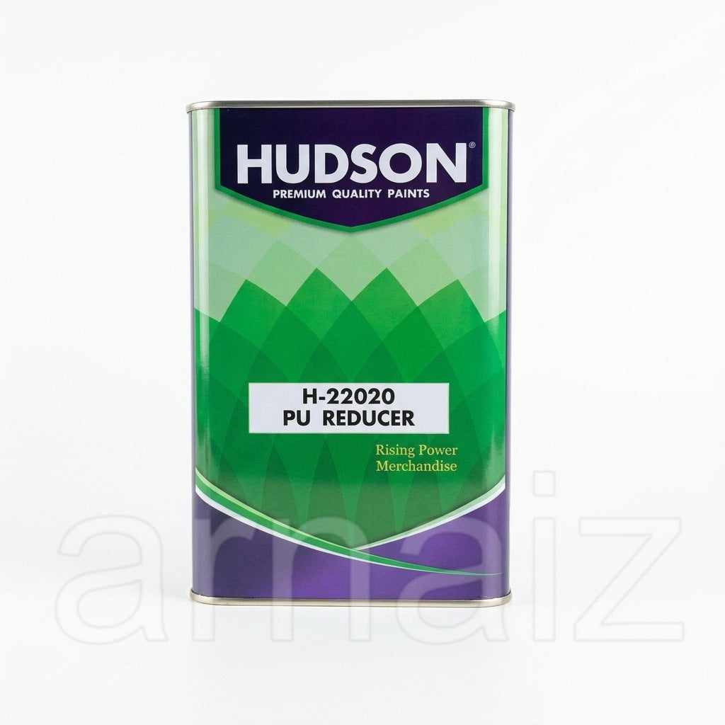 Hudson H-22020 PU Reducer 4L Premium Thinner for Floor Varnish & Paints Pro Quality High Gloss