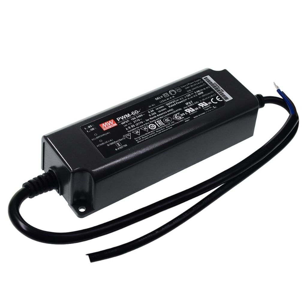 Mean Well PWM-60-12 Led Driver 60W Constant Voltage Single Output Switching Power Supply Meanwell