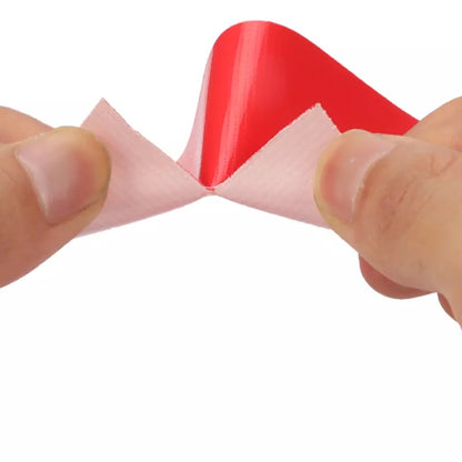 Crocodile Cloth Duct Tape - Red Mesh Duck Tape 3 inches x 82 feet or 72 mm x 25 meters  3"  Original