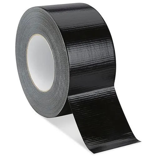 Prima Cloth Duct Tape - Black Mesh Duck Tape 3" 3inches x 65 feet or 72 mm x 20 meters High Quality