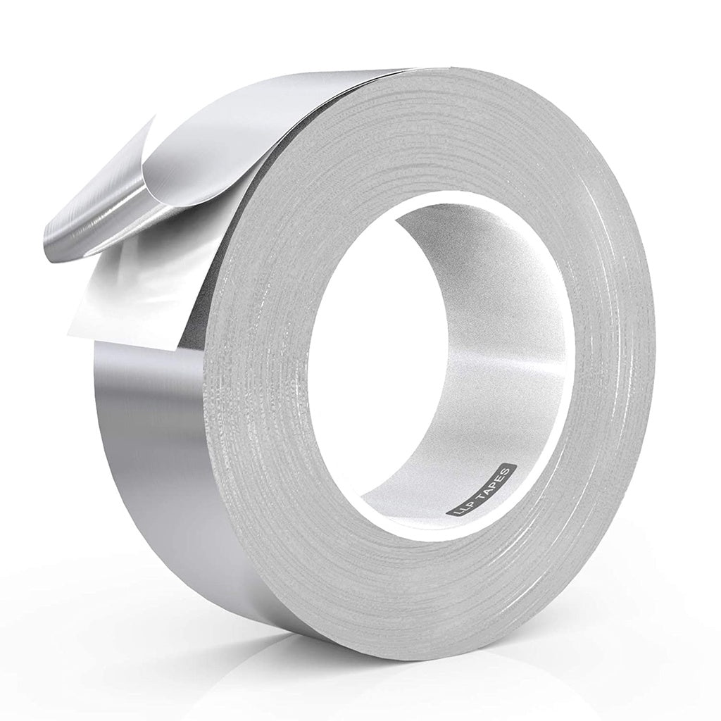 Prima Aluminum Duct Tape 2" x 25m Silver Duck Tape 48mm x 25 meters Shiny Sticky  Aluminum Foil Tape