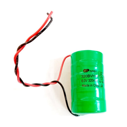 GP320BVH5A6 Siren Alarm Box (SAB) Battery GP Batteries 6.0V 320mAh NiMH Flying Leads Rechargeable 6V