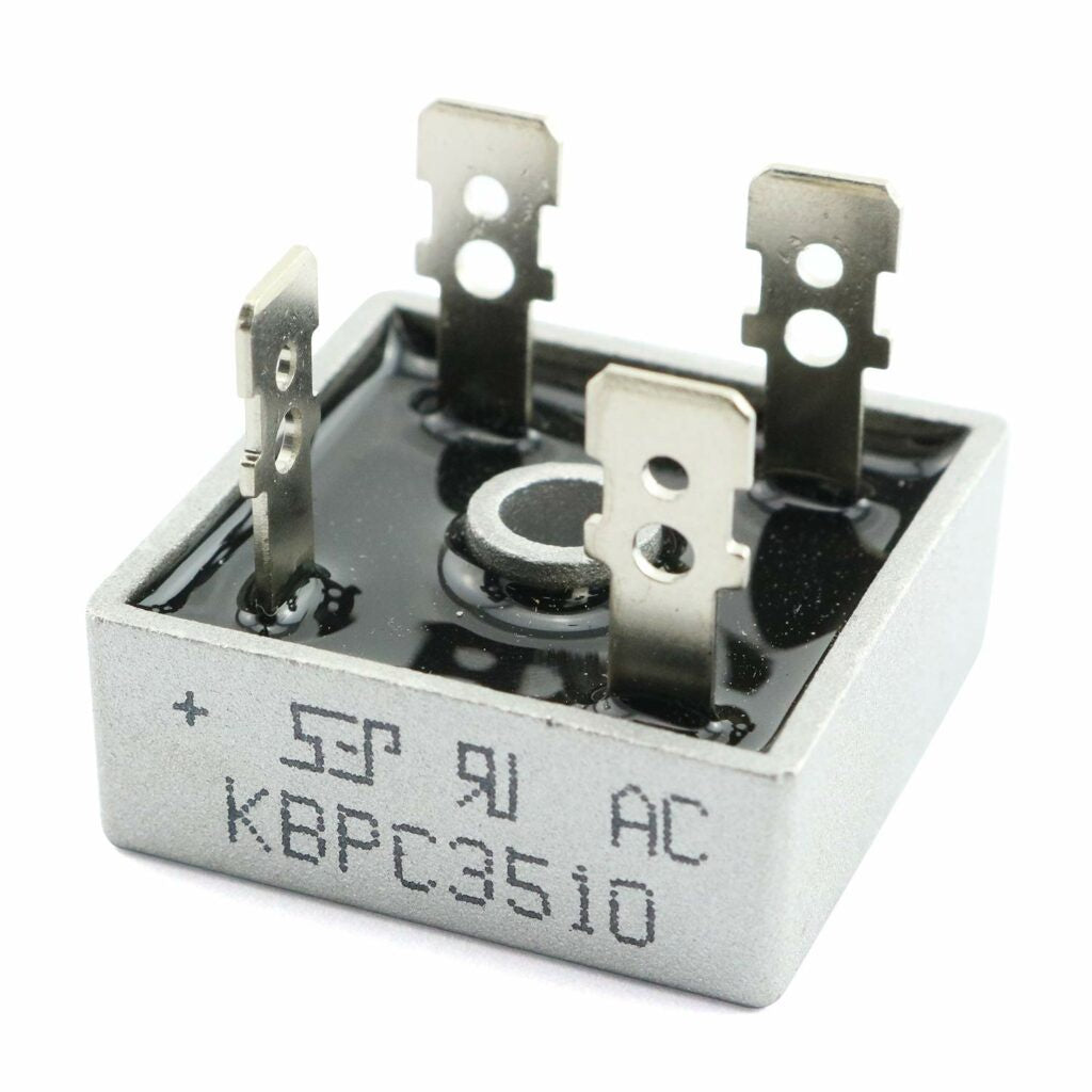 KBPC3510 35A 1000V 1KV Metal Bridge Rectifier Diodes Axial 35 Amp Full Wave Electronic Silicon Diode