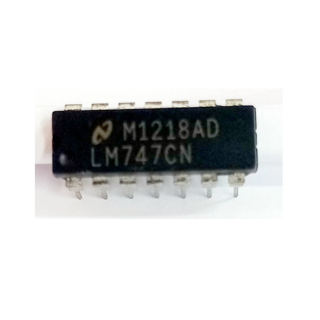 LM747CN General Purpose Dual Operational Amplifier LM747 General Purpose Amplifier LF147JAN LF147QML