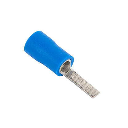 DBV2-10 Insulated Blade Type Terminal Vinyl Insulated Flat Blade Terminals 16-14 AWG 100pcs per Pack