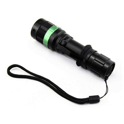 Led Torch Blacklight 365NM High Powered 365nm UV Ultraviolet Zoomable LED Flashlight  For Detecting