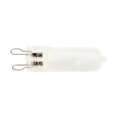 G9 25W 220V 230V Halogen Peanut Bulb Frosted Housing Light Bulb JCD Loop Pin  Dimmable Energy Saving