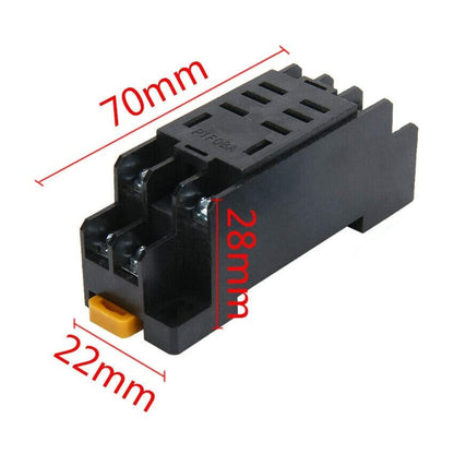 Socket PTF-08A  8 Pin Relay Socket Base For LY2J LY2NJ  HH62P  JYR-L2 Relay Socket PTF08A Relay Base