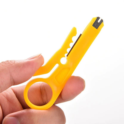 Network Wire Punch Down Tool Cutter Stripper Cat5E Cat6 IDC Insertion Tool Wire Knife Crimping Tool