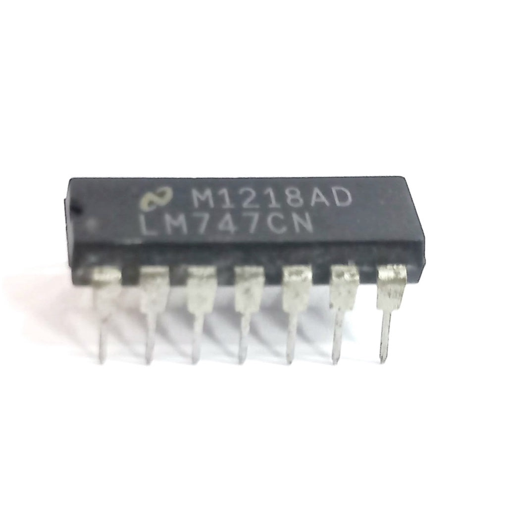 LM747CN General Purpose Dual Operational Amplifier LM747 General Purpose Amplifier LF147JAN LF147QML