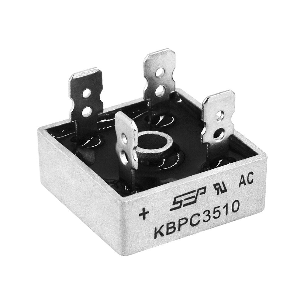 KBPC3510 35A 1000V 1KV Metal Bridge Rectifier Diodes Axial 35 Amp Full Wave Electronic Silicon Diode