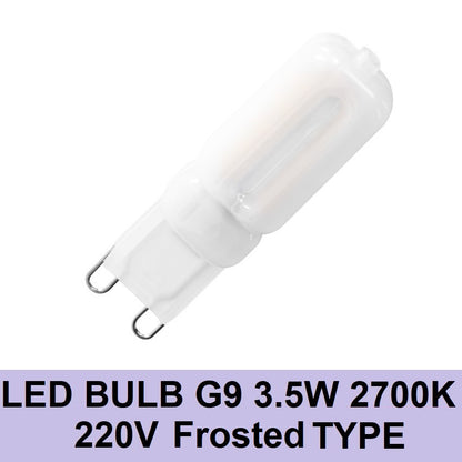 Led Bulb G9 3.5W 2700K 220-VAC Frosted 220V Led G9 Capsule Bulb Lamp Replacement For G9 Halogen Bulb