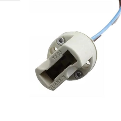 G9 Lamp Holder G9 Ceramic Socket Cable Connection Socket Adapter  halogen Blue and Brown Teflon wire