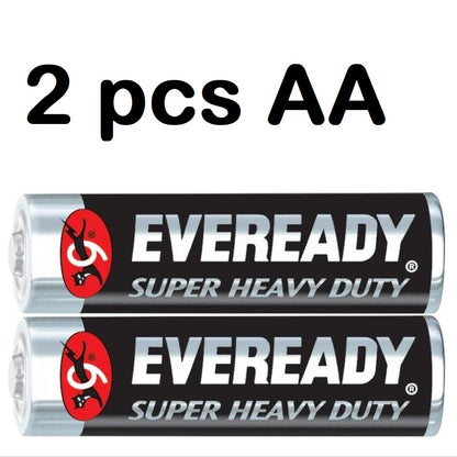 Eveready Black AA AAA (2 pcs) Carbon Zinc Battery 1.5V Batteries Double A Triple A 1.5 volts Battery