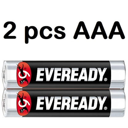 Eveready Black AA AAA (2 pcs) Carbon Zinc Battery 1.5V Batteries Double A Triple A 1.5 volts Battery