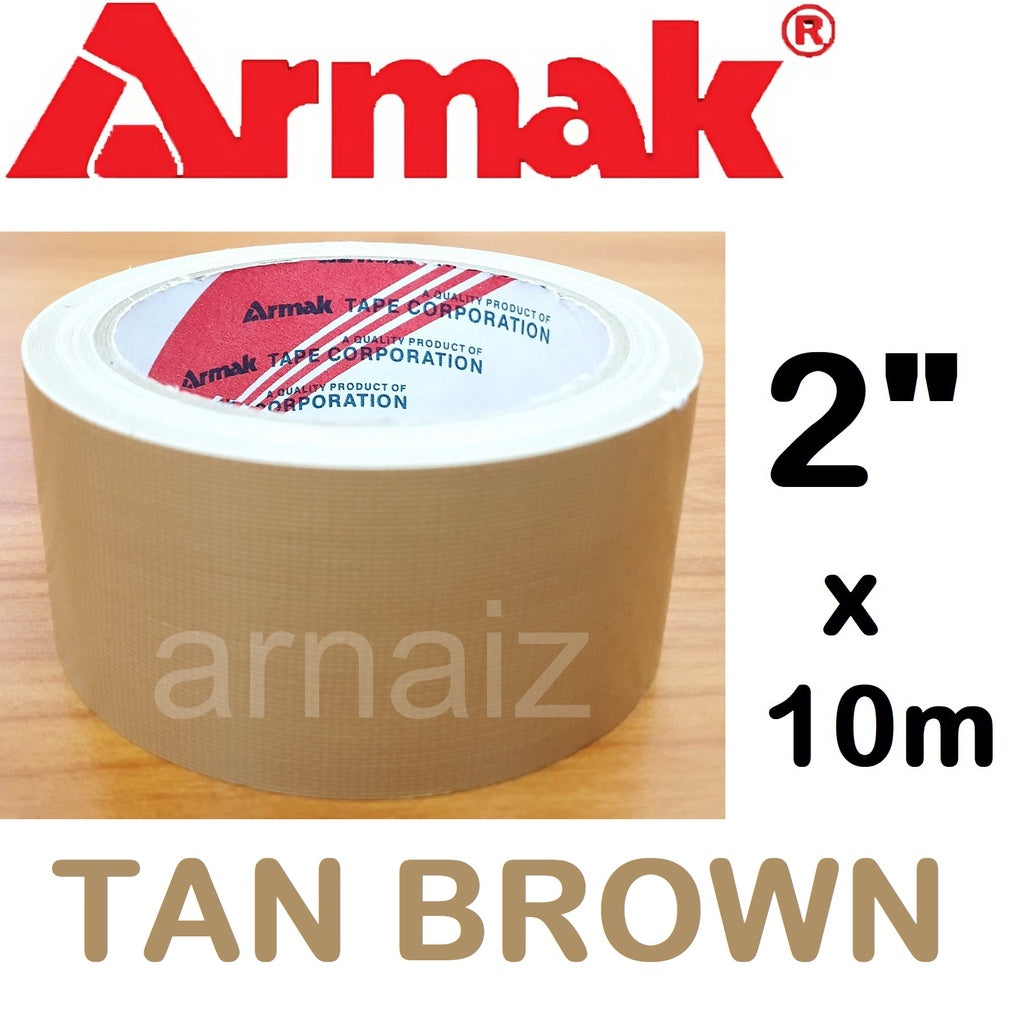 Armak Cloth Duct Tape 2 inches x 10m Duck Tape Armak Duct Tape 48mm x 10 meters 2 inch 80 Mesh