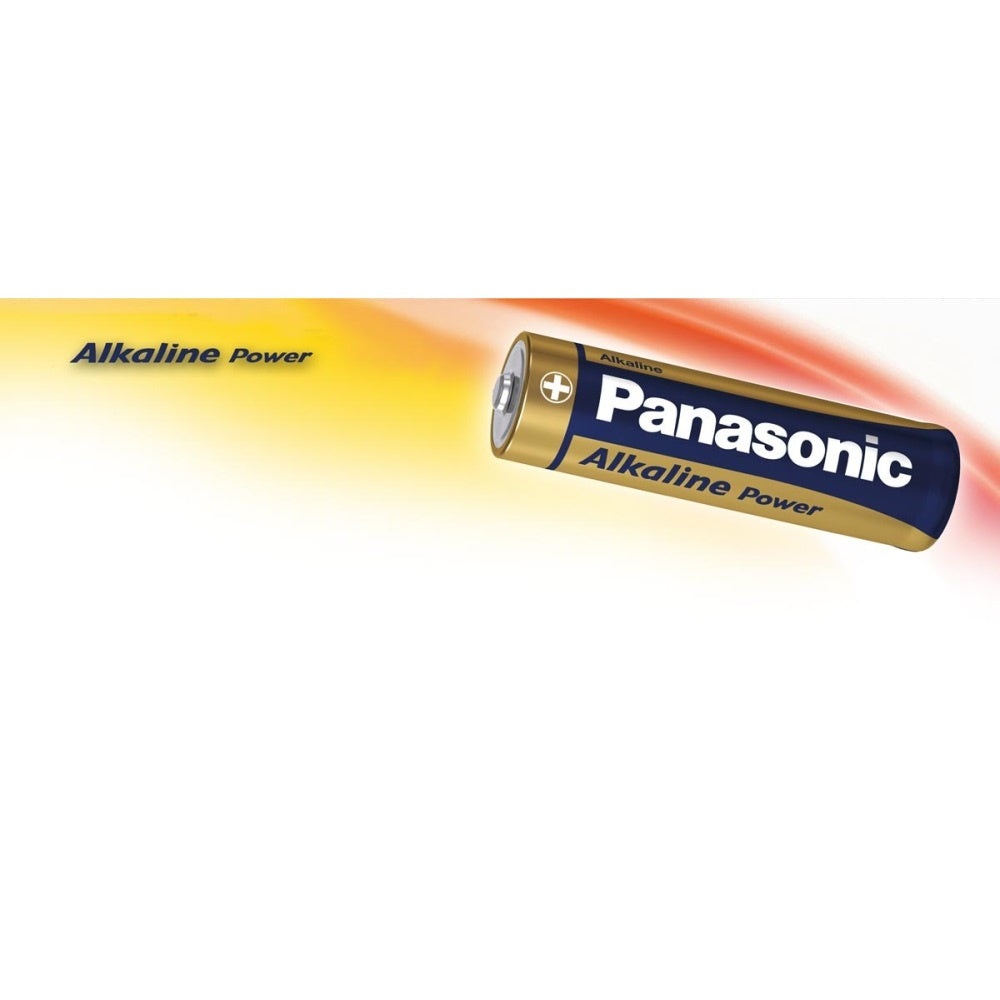 Panasonic Alkaline Power (4 pcs) Battery AA AAA Double A Triple A Alkaline 1.5V Batteries LR6 LR03