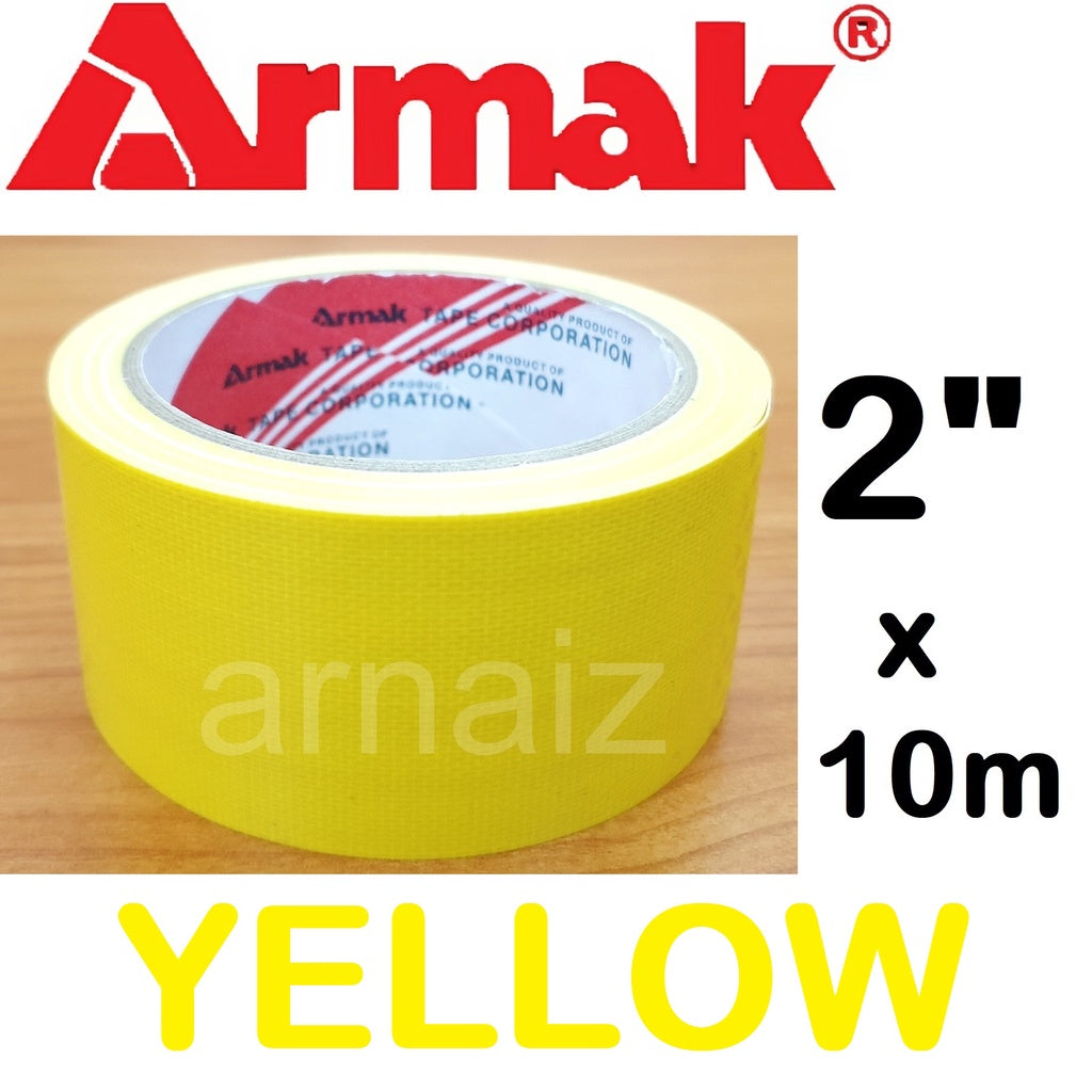 Armak Cloth Duct Tape 2 inches x 10m Duck Tape Armak Duct Tape 48mm x 10 meters 2 inch 80 Mesh