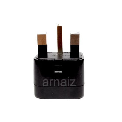 High Quality YD-7 (1pc) Black UK Universal Travel Adapter 13A 250V Universal Socket to 3-Pin UK Plug